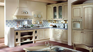 Cocina blanca mate antihuella