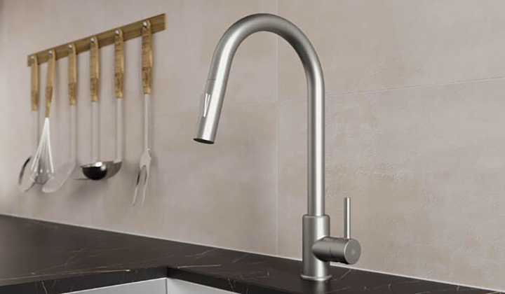 Cocina blanca mate antihuella