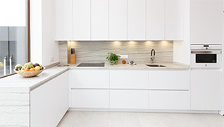 Oferta cocina blanca mate económica